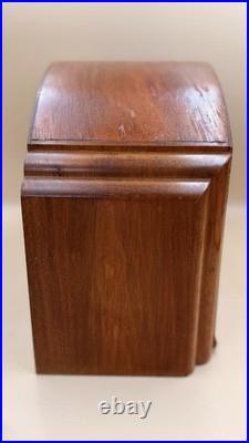 Plymouth Westminster Chime Mantel Clock No. 124 Made in USA Working