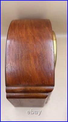 Plymouth Westminster Chime Mantel Clock No. 124 Made in USA Working