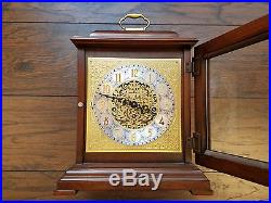 Pristine Howard Miller 59th Anniversary Westminster Chime Mantel Clock 612-724