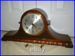 Professionally Restored Rare Antique Sessions Westminster Chime Mantel Clock 416