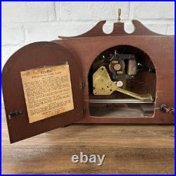 RARE Vintage Revere Westminster Chime Electric Mantel Clock Model R-942 WORKS