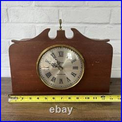 RARE Vintage Revere Westminster Chime Electric Mantel Clock Model R-942 WORKS