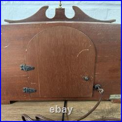 RARE Vintage Revere Westminster Chime Electric Mantel Clock Model R-942 WORKS