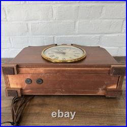 RARE Vintage Revere Westminster Chime Electric Mantel Clock Model R-942 WORKS