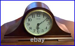 RHYTHM Mantle Clock Westminster Chimes Celebration Time 6 Options (CRH107-R06)