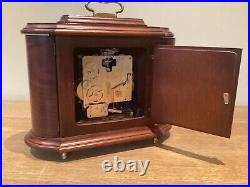 Rapport Eight Day Westminster Chime Mantel Clock with Concealed Storage Superb