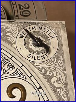 Rare Antique Franklin Clock Co 5 Tube Westminster Chime Hall Clock Movement Part