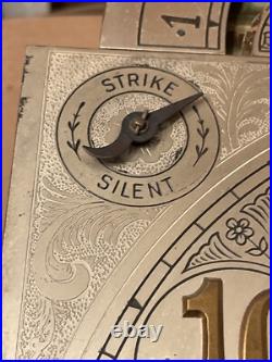 Rare Antique Franklin Clock Co 5 Tube Westminster Chime Hall Clock Movement Part