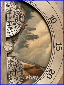 Rare Antique Franklin Clock Co 5 Tube Westminster Chime Hall Clock Movement Part