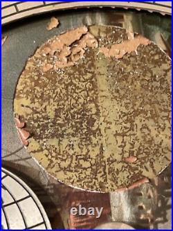 Rare Antique Franklin Clock Co 5 Tube Westminster Chime Hall Clock Movement Part