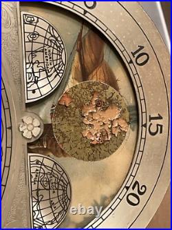 Rare Antique Franklin Clock Co 5 Tube Westminster Chime Hall Clock Movement Part