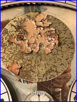 Rare Antique Franklin Clock Co 5 Tube Westminster Chime Hall Clock Movement Part