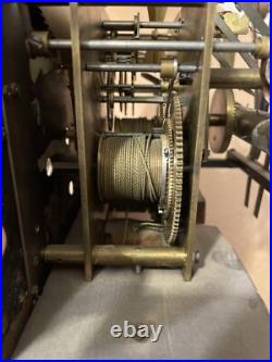 Rare Antique Franklin Clock Co 5 Tube Westminster Chime Hall Clock Movement Part