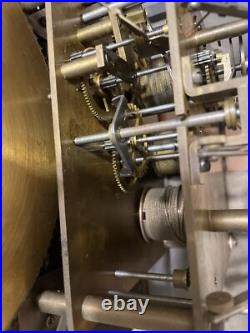 Rare Antique Franklin Clock Co 5 Tube Westminster Chime Hall Clock Movement Part