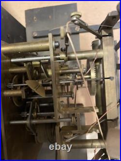 Rare Antique Franklin Clock Co 5 Tube Westminster Chime Hall Clock Movement Part