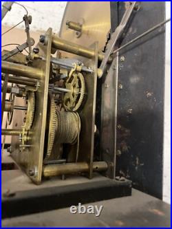 Rare Antique Franklin Clock Co 5 Tube Westminster Chime Hall Clock Movement Part