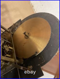 Rare Antique Franklin Clock Co 5 Tube Westminster Chime Hall Clock Movement Part