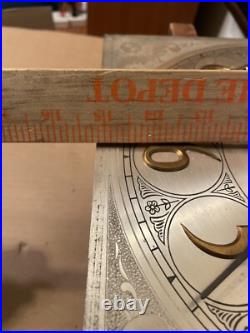 Rare Antique Franklin Clock Co 5 Tube Westminster Chime Hall Clock Movement Part