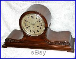 Rare Antique Herschede Canterbury And Westminster Chime Mantel Clock. Serviced