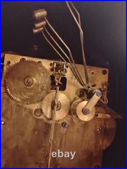 Rare Antique Waterbury Westminster Chime Clock #501 Large Cathedral Arch