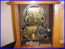 Rare C. 1911 New Haven Bracket Clock, Canadian Willcock Patent Westminster Chime