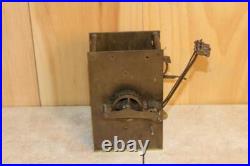 Rare Early WEIGHT DRIVEN Westminster Chime Clock Slave Movement