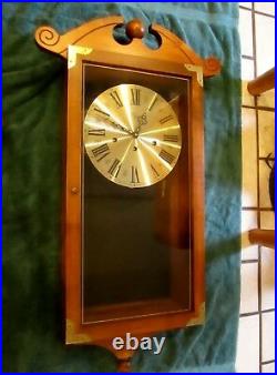 Rare Elgin Welby Wall Clock Westminster Chimes