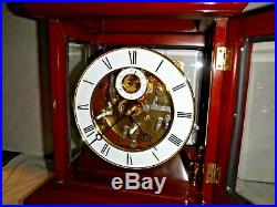 Rare Forum Westminster Chime On Bells 8 Day Skeleton Bracket Clock Working