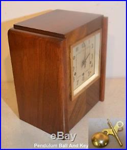 Rare Fully Restored Seth Thomas Antique Westminster Chimes Clock No 57 1934