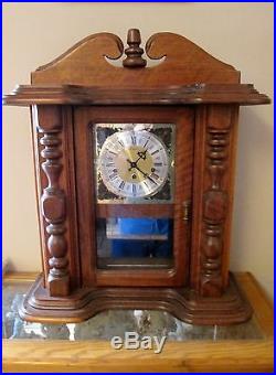 Rare German Mayfair Clock Westminster Chimes Weighs 39#