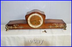 Rare German Westminster Chime Mantle Clock, Beautiful, Working
