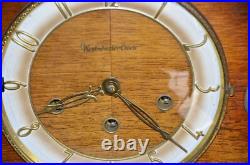 Rare German Westminster Chime Mantle Clock, Beautiful, Working