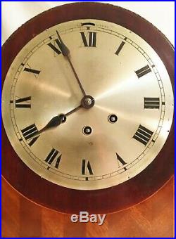 Rare Gustav Becker 8-day German Black Forrest Westminster Chime Mantle Clock