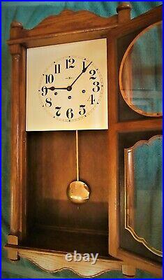 Rare Howard Miller Westminster Chime Wall Clock 612-539
