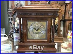 Rare Howard Miller-ridgeway Westminster-winchester Triple Chime Bracket Clock