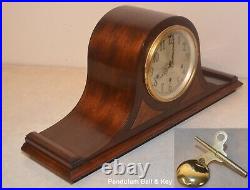 Rare Restored Seth Thomas Antique Westminster Chime Clock # 105-1930 In Mahogany