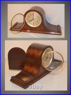 Rare Restored Seth Thomas Antique Westminster Chime Clock # 105-1930 In Mahogany