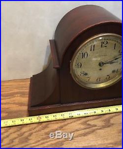 Rare Seth Thomas 5 Bell Sonora Westminster Chime Mantle Bracket Table Clock