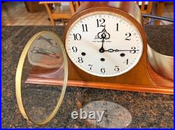 Rare Seth Thomas Medbury Westminster Chime Keywound Mantel Clock E720-002 NO KEY