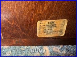 Rare Seth Thomas Medbury Westminster Chime Keywound Mantel Clock E720-002 NO KEY