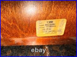 Rare Seth Thomas Medbury Westminster Chime Keywound Mantel Clock E720-002 NO KEY