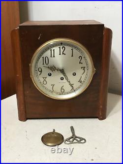 Rare Seth Thomas Westminster Chime Mantle Clock With 113 Movement