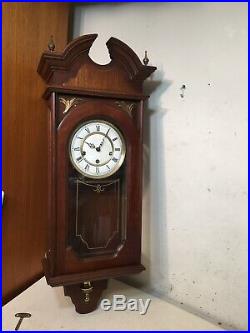 Rare Vintage Colonial Of Zeeland Triple Chime Wall Clock Westminster