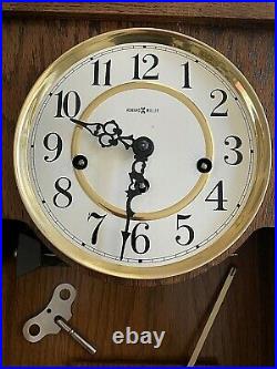 Rare -new-howard-miller #613-226 Westminster Chime, Key Wind, Wall Clock -new