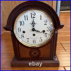 RareHoward Miller Barrister Westminster Chime Mahogany Clock Kieninger Movement
