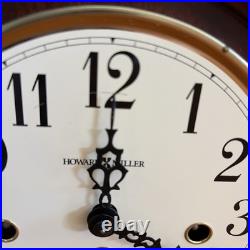 RareHoward Miller Barrister Westminster Chime Mahogany Clock Kieninger Movement