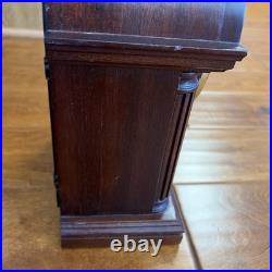 RareHoward Miller Barrister Westminster Chime Mahogany Clock Kieninger Movement