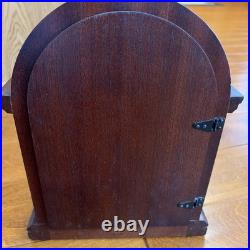 RareHoward Miller Barrister Westminster Chime Mahogany Clock Kieninger Movement