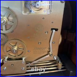 RareHoward Miller Barrister Westminster Chime Mahogany Clock Kieninger Movement