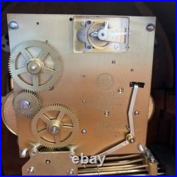 RareHoward Miller Barrister Westminster Chime Mahogany Clock Kieninger Movement